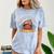 Hermit Crab Saying Emotionally Shelled Introvert Humor Comfort Color Blast T-Shirt Ocean