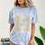 High School Graduate Queen Class Of 2021 Graduation Comfort Color Blast T-Shirt Ocean