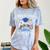 High School Level Complete Class Of 2025 Graduation Comfort Color Blast T-Shirt Ocean