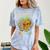 High School Level Complete Gamer Graduation Dinosaur 2021 Comfort Color Blast T-Shirt Ocean