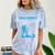 Hike-Trovert Hiking Humor Definition Introvert Comfort Color Blast T-Shirt Ocean