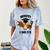Hoot I Did It Grad Owl Holding Graduation Diploma Congrats Comfort Color Blast T-Shirt Ocean