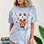Horse Nurse RN ER Nursing School Graduation Comfort Color Blast T-Shirt Ocean