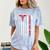 Hospice Aide American Flag Nurses Graduation Medical Comfort Color Blast T-Shirt Ocean