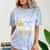 Hotter By One Degree Graduation 2025 Comfort Color Blast T-Shirt Ocean