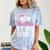 Now Hotter By One Degree Graduation T-Shirt Comfort Color Blast T-Shirt Ocean