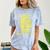 Ight Imma Head Out Class Of 2020 Graduation Meme Comfort Color Blast T-Shirt Ocean