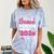 I'm A Dance Senior Mom 2026 Of Course I'm Crying Graduation Comfort Color Blast T-Shirt Ocean