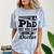 I'm A PhD Call Me Doctor Doctorate Degree Graduation Comfort Color Blast T-Shirt Ocean