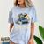 Instant Magic Frozen In Time Retro Camera Nostalgia Comfort Color Blast T-Shirt Ocean
