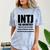 INTJ Architect Personality Introvert Sarcastic Comfort Color Blast T-Shirt Ocean INTJ Architect Personality Introvert Sarcastic Comfort Color Blast T-Shirt Ocean