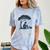 Introvert Alone Is Enough Social Battery Low Antisocial Comfort Color Blast T-Shirt Ocean