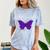 Introvert Antisocial Butterfly For Women Men Comfort Color Blast T-Shirt Ocean