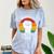 Introvert Antisocial Men Women Kids Boys Girls Comfort Color Blast T-Shirt Ocean
