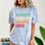 Introvert Cute Horse Lover Horse Riding Equestrian Comfort Color Blast T-Shirt Ocean