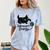 Introvert Energy Cat Love Cat Meme Comfort Color Blast T-Shirt Ocean Introvert Energy Cat Love Cat Meme Comfort Color Blast T-Shirt Ocean