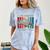 Introvert Raccoon Animal Lover Trash Panda Antisocial Retro Comfort Color Blast T-Shirt Ocean