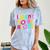Introvert I Want To Be Alone Retro Wavy Comfort Color Blast T-Shirt Ocean Introvert I Want To Be Alone Retro Wavy Comfort Color Blast T-Shirt Ocean