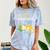 It's Too Peopley Outside Introvert And Cat Lover Men Women Kids Comfort Color Blast T-Shirt Ocean