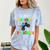 I Just Crushed Preschool Monster Graduation Comfort Color Blast T-Shirt Ocean