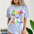 I Just Crushed Preschool Pre-K Preschoolers Graduation Comfort Color Blast T-Shirt Ocean