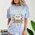 I Just Want To Read Books And Pet Cats Introvert Comfort Color Blast T-Shirt Ocean