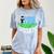 Kids 2018 Kindergarten Graduation Comfort Color Blast T-Shirt Ocean