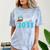 Kids Class Of 2031 Graduation Year T-Shirt Back To School Comfort Color Blast T-Shirt Ocean