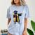 Kids HBCU Boys Grad Dabbing Graduation Comfort Color Blast T-Shirt Ocean