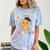 Kids Kindergarten Graduate Cat Graduation Comfort Color Blast T-Shirt Ocean