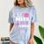 Kids Little Miss Pre-K Grad Preschool Prek Graduation 2025 Comfort Color Blast T-Shirt Ocean