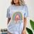 Kids I Officially Graduated Kindergarten Graduation Class Of 2022 Comfort Color Blast T-Shirt Ocean
