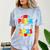 Kids Pre-K Grad 2025 Preschool Graduation 2025 Comfort Color Blast T-Shirt Ocean