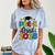 Kids Pre-K Grad 2025 Preschool Prek Graduation Comfort Color Blast T-Shirt Ocean