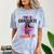Kids Pre K Graduation Flossing Girl Nailed It Graduate Girls Comfort Color Blast T-Shirt Ocean