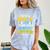 Kids So Long Pre-K Graduation 2025 School Kindergarten Here Come Comfort Color Blast T-Shirt Ocean