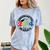 Kindergarten Graduation 2024 Graduate Last Day Of School Comfort Color Blast T-Shirt Ocean