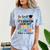 Kindergarten Graduation Graduate 1st Grade Here I Come Kids Comfort Color Blast T-Shirt Ocean