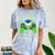 Kindergarten Graduation Level Complete Gamer Class 2024 Kids Comfort Color Blast T-Shirt Ocean