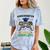 Kindergarten Level Complete Graduation Class 2023 Gamer Kids Comfort Color Blast T-Shirt Ocean