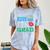 Kiss Me I'm A Grad 2018 Senior Graduation Comfort Color Blast T-Shirt Ocean