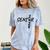 Lacrosse Senior 2024 Sticks And Ball Graduation Comfort Color Blast T-Shirt Ocean