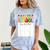 Last Day Of School Sign My Shirt Autograph Graduation Comfort Color Blast T-Shirt Ocean