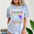 Last Days Of Kindergarten Graduation 2025 Graduate Boys Girl Comfort Color Blast T-Shirt Ocean
