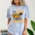 Let's Taco Bout A Graduation Graduation Party Comfort Color Blast T-Shirt Ocean