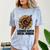 Licensed Masters Social Work Worker LMSW Graduation 2026 Comfort Color Blast T-Shirt Ocean