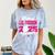 Lil Cousin Of a 2025 Graduate Prom Graduation 25 VolleyBall Comfort Color Blast T-Shirt Ocean