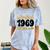 Limited 1969 Edition Retro Nostalgia Art Comfort Color Blast T-Shirt Ocean Limited 1969 Edition Retro Nostalgia Art Comfort Color Blast T-Shirt Ocean