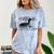 Loon Bird Pun Leave Me A Loon Nature For Introverts Comfort Color Blast T-Shirt Ocean