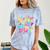 I Love The 90'S 90s Retro Nostalgia Comfort Color Blast T-Shirt Ocean I Love The 90'S 90s Retro Nostalgia Comfort Color Blast T-Shirt Ocean